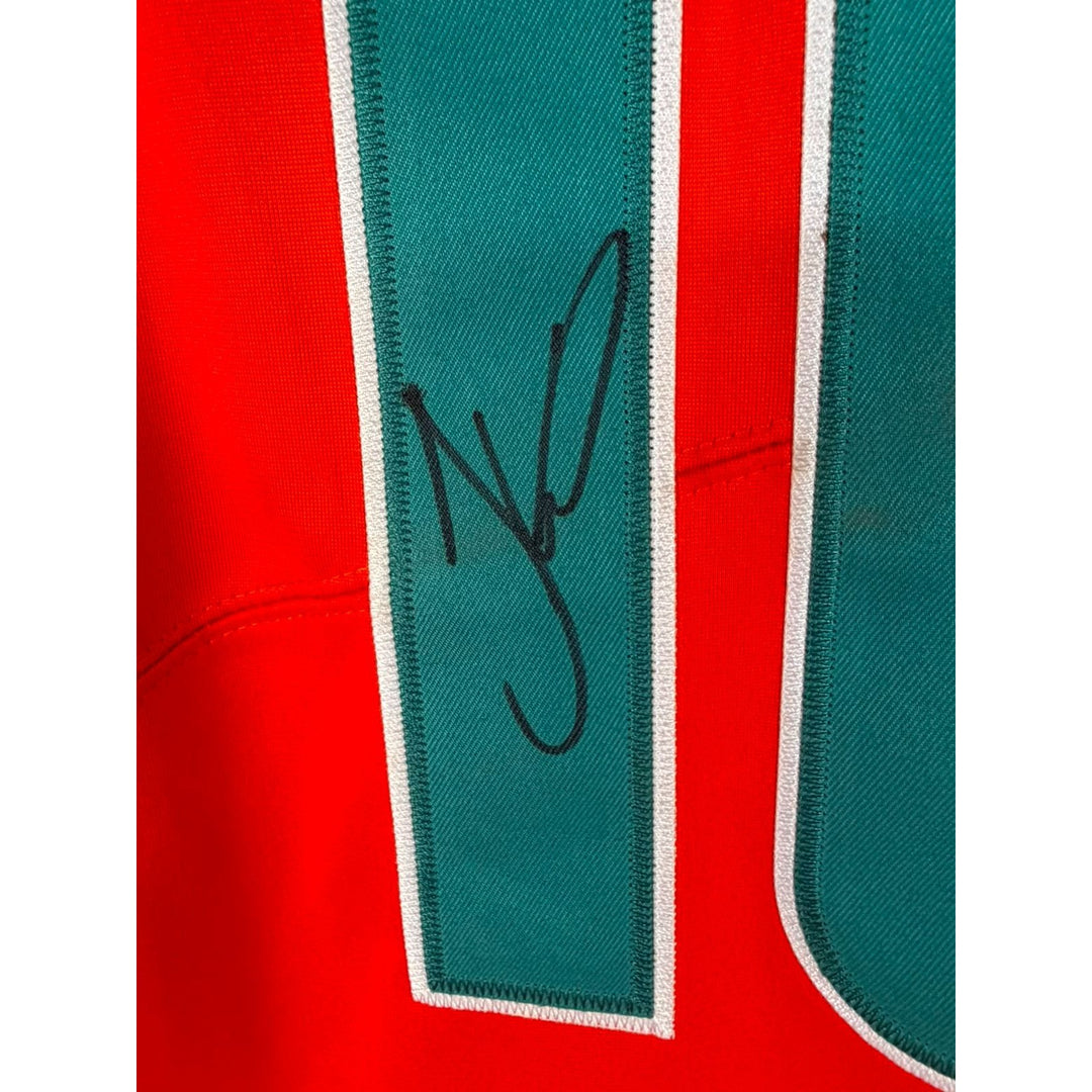Tyreek Hill Miami Dolphins Nike size extra large game model jersey signed with proof.
