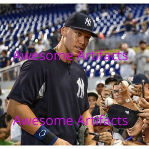 New York Yankees, Aaron Judge, 5x7 photo, signed, with proof