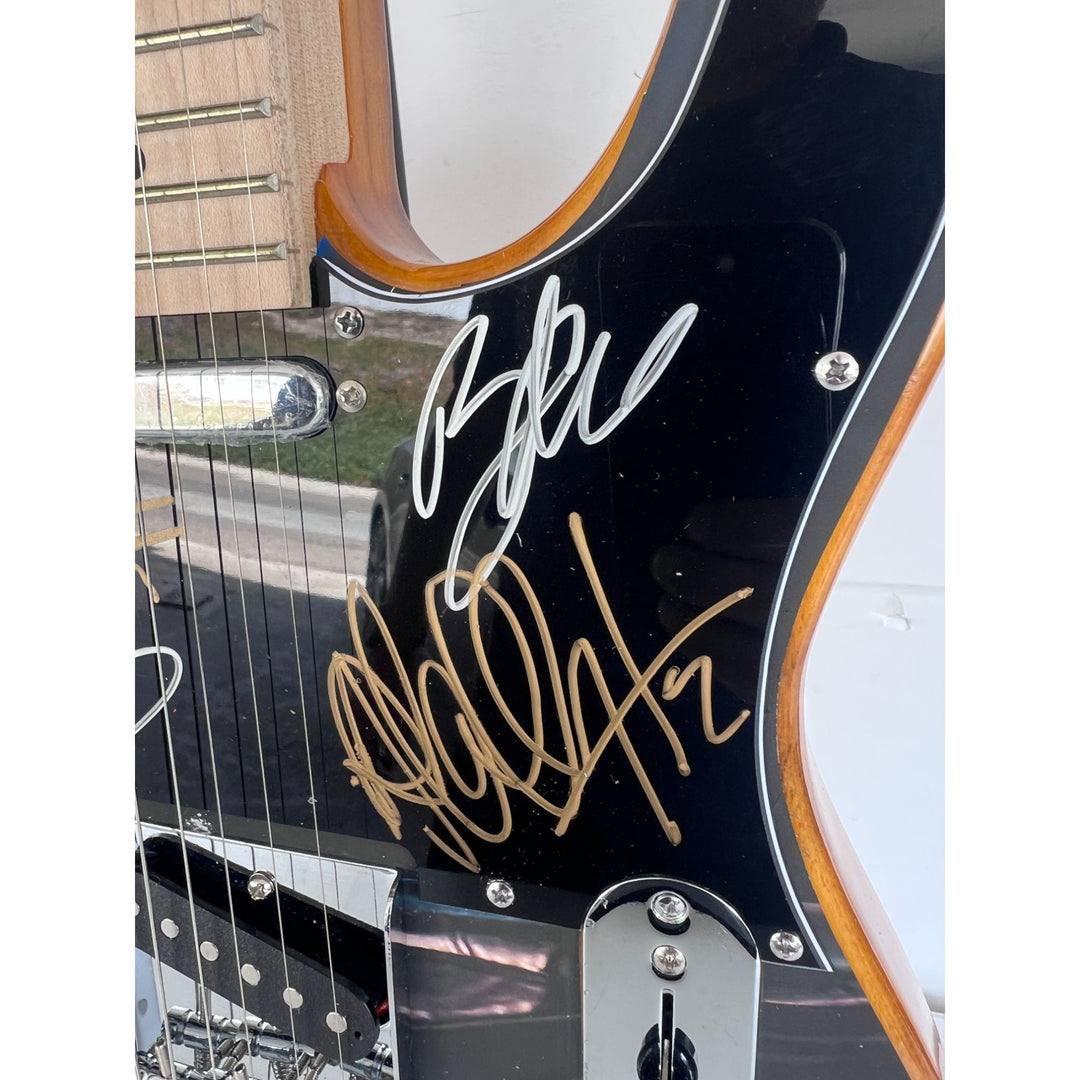 Bono The Edge Larry Mullen Adam Clayton U2 Telecaster full size electric guitar signed with proof.