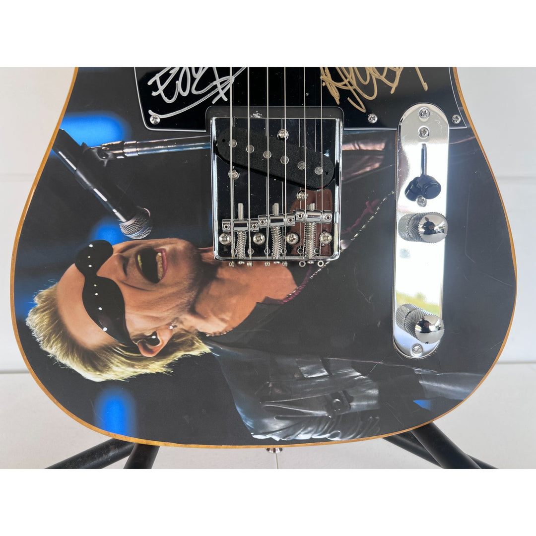 Bono The Edge Larry Mullen Adam Clayton U2 Telecaster full size electric guitar signed with proof.