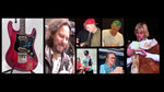 Load image into Gallery viewer, Nirvana Kurt Cobain Krist Novoselic David Grohl Eddie Vedder RHCP vintage Epiphone ET-270 electric guitar signed
