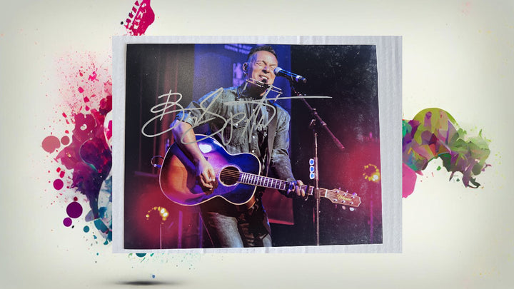 Bruce Springsteen 8x10 photo signed with proof