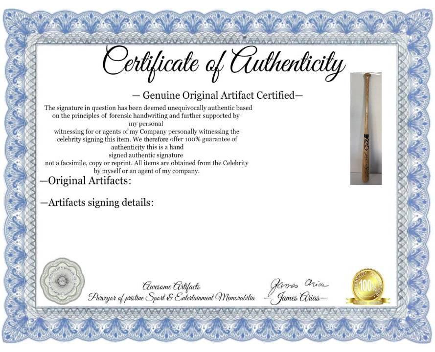 Shohei Ohtani Los Angeles Dodgers Rawlings MLB game model bat extremely rare signed in English and Japanese with proof