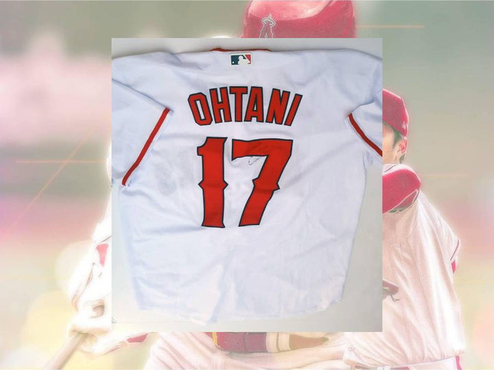 Shohei Ohtani Los Angeles Angels authentic jersey size XL signed with proof