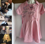 Load image into Gallery viewer, &quot;A League of Their Own &quot; Tom Hanks Gena Davis Rosie O&#39;Donnell Madonna cast signed authentic  Rockford Peaches, jersey signed with proof $124
