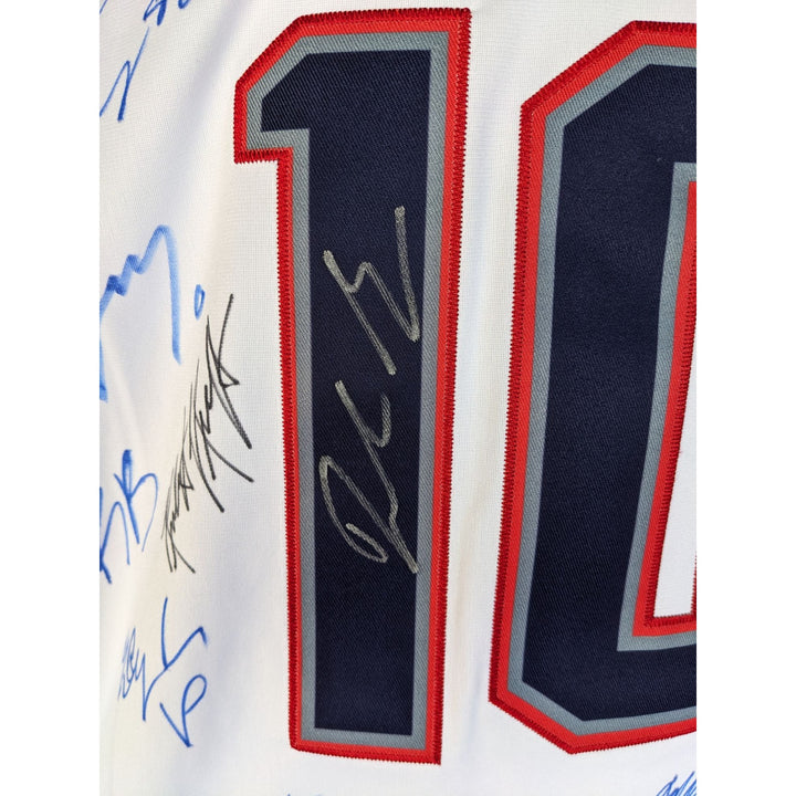 New England Patriots 2025 Drake Maye game model size xl team  signed jersey with proof