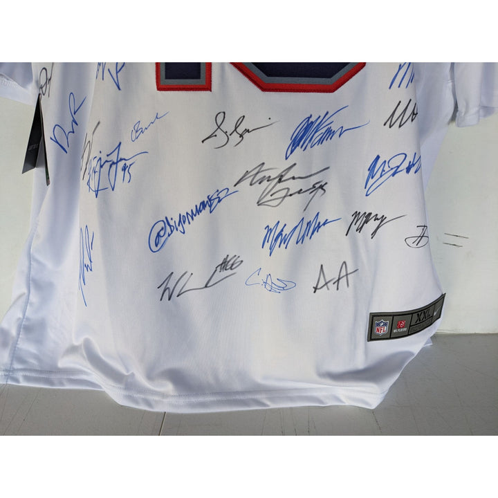 New England Patriots 2025 Drake Maye game model size xl team  signed jersey with proof