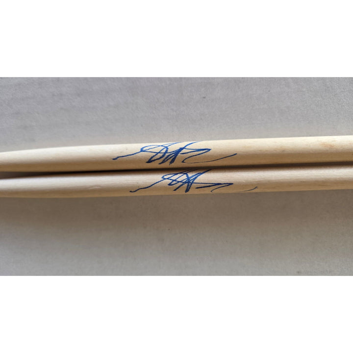 Matt Cameron Pearl Jam Drumsticks signed with proof.