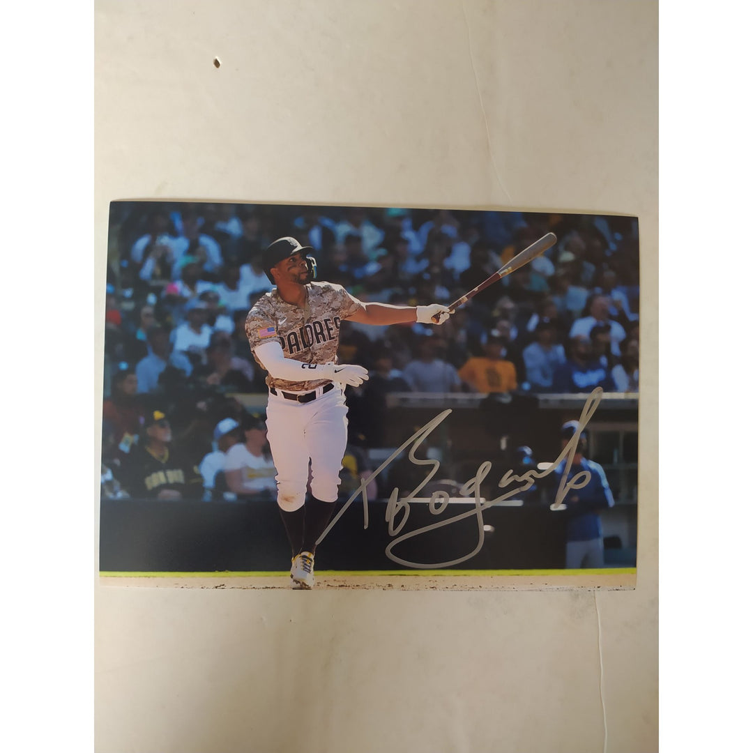 Xander Bogaerts, San Diego, Padres, 5x7 photos, signed