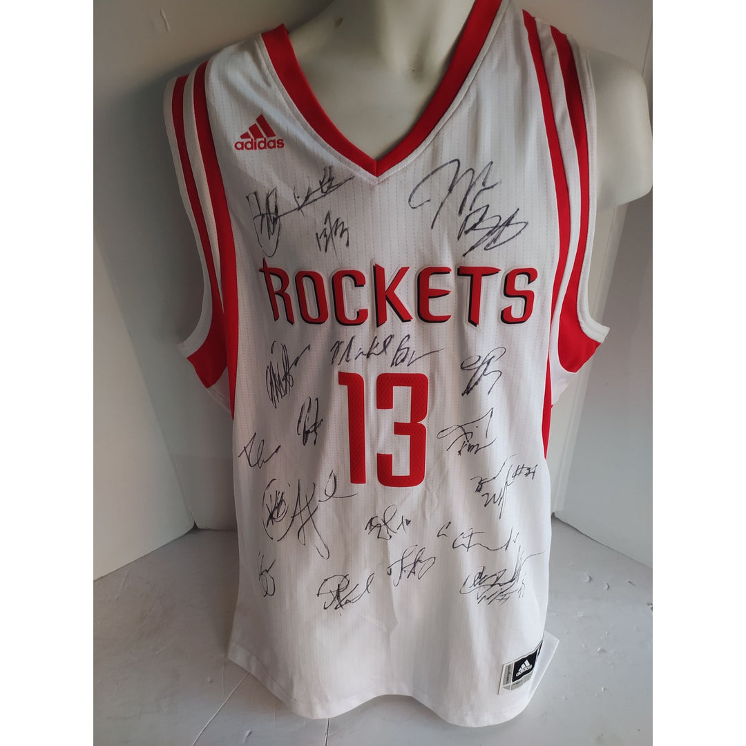 James Harden Houston Rockets game model Jersey 2012 team signed