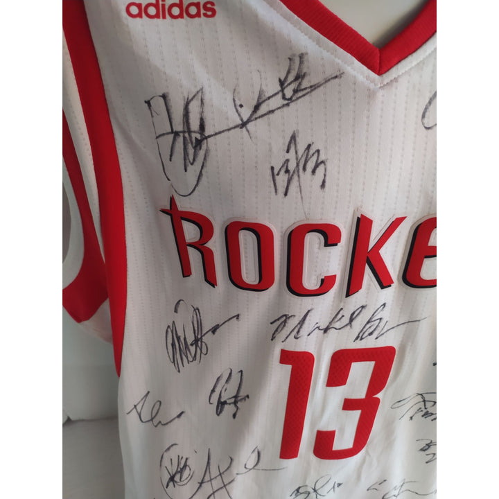 James Harden Houston Rockets game model Jersey 2012 team signed