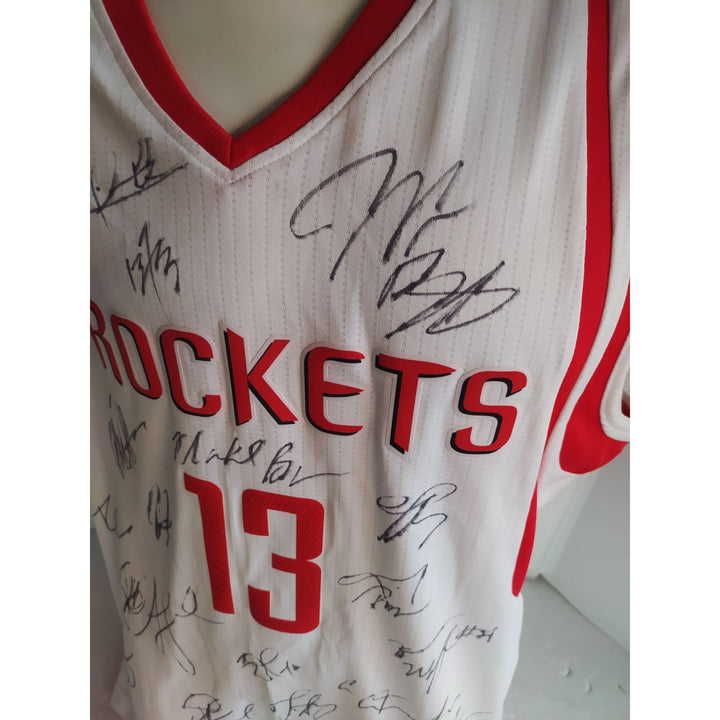 James Harden Houston Rockets game model Jersey 2012 team signed