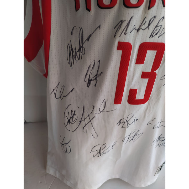 James Harden Houston Rockets game model Jersey 2012 team signed