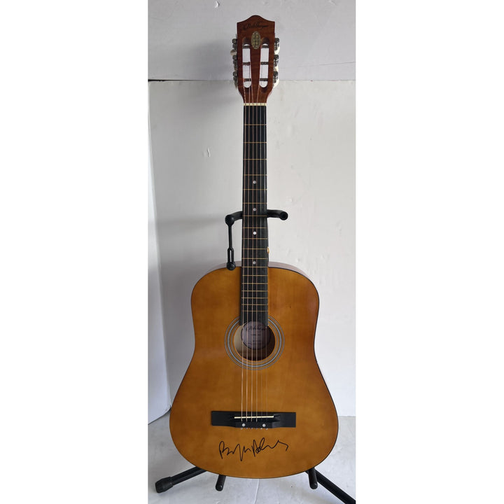 Bryan Adams full size acoustic guitar signed with proof