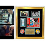 Load image into Gallery viewer, Joe Strummer Mick Jones Topper Headon Paul Simonon The Clash original ticket signed and framed with proof
