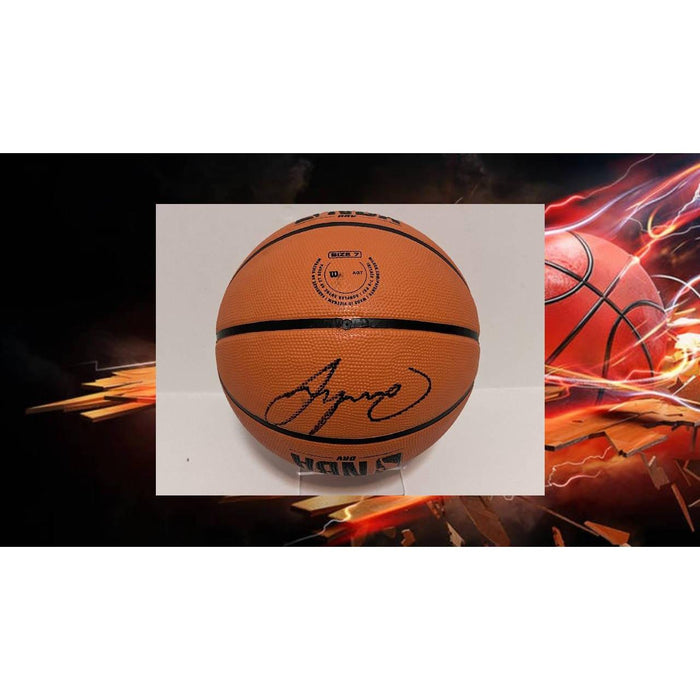 Jayson Tatum Boston Celtics Wilson full size basketball signed with proof
