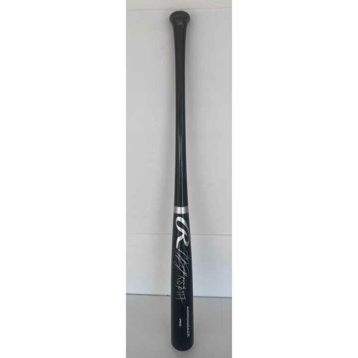 Shohei Ohtani 2018 (rookie season) MLB Rawlings Adirondak bat signed English and Japanese with proof.