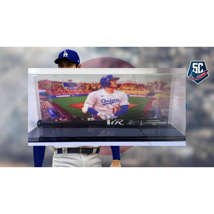 Shohei Ohtani 2018 (rookie season) MLB Rawlings Adirondak bat signed English and Japanese with proof.