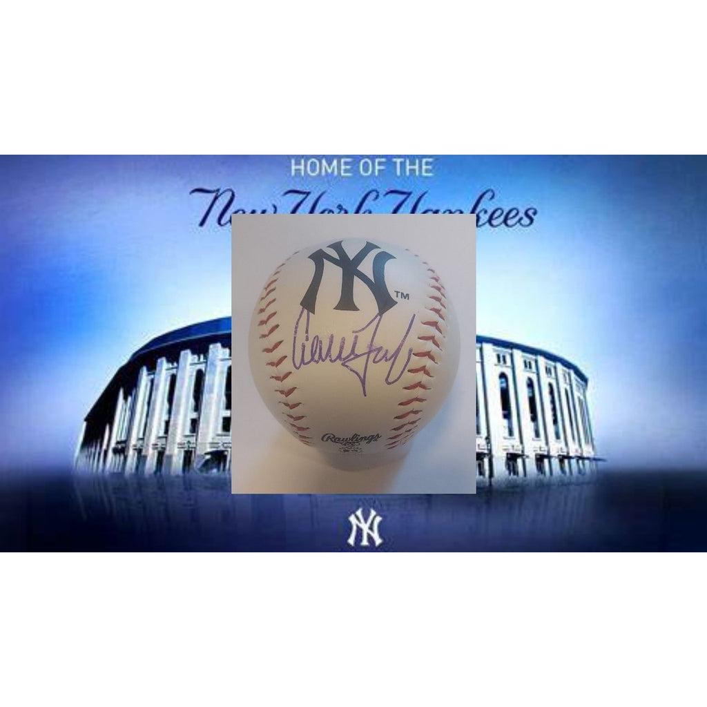 New York Yankees Aaron Judge official Rawlings MLB baseball signed with proof