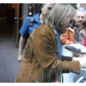 Tom Petty signed microphone with proof