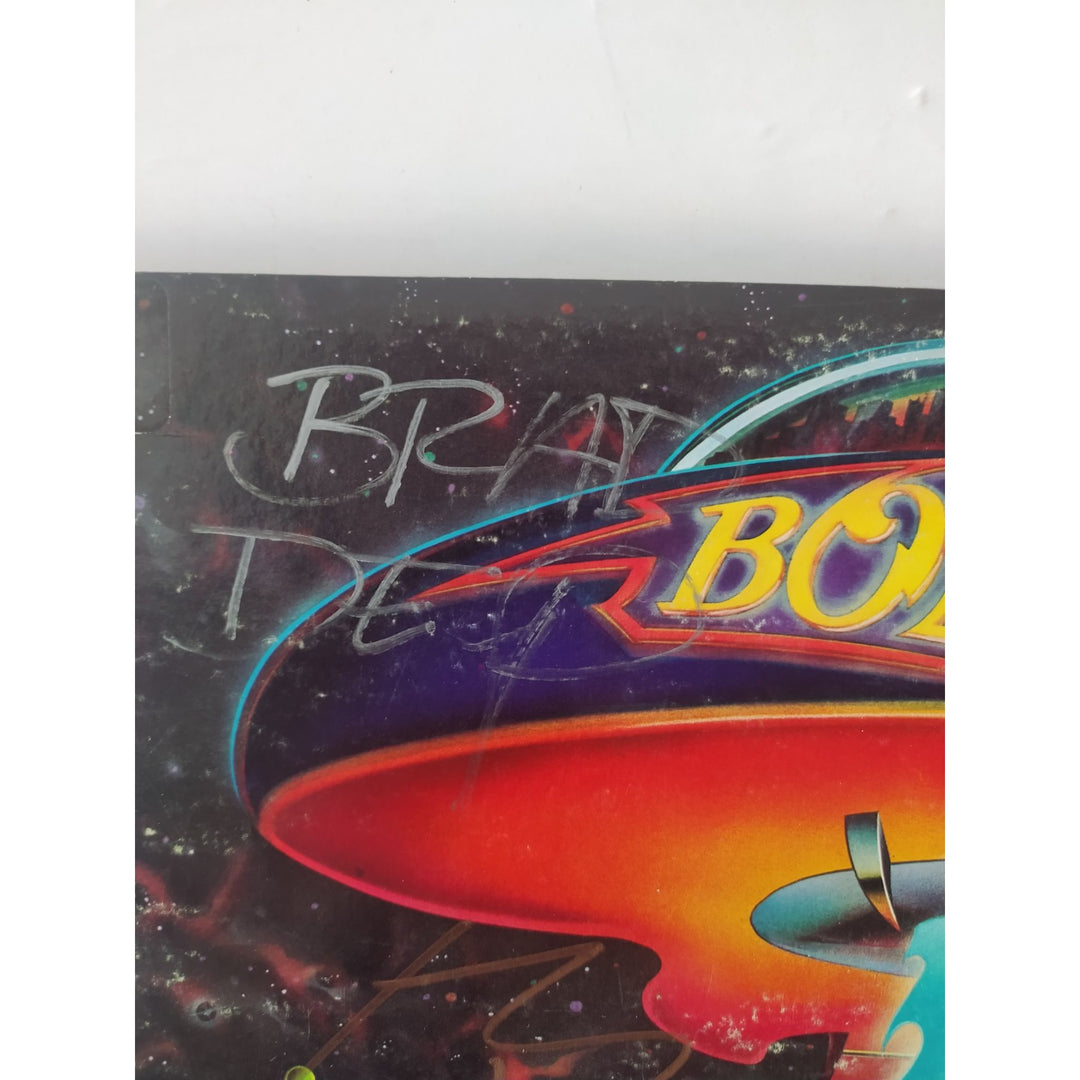 Boston complete band signed original LP