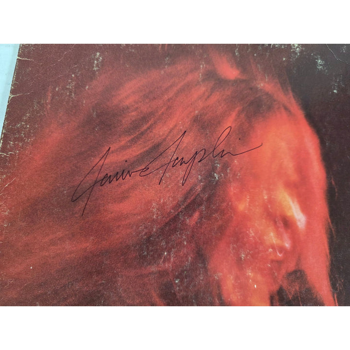 Janis Joplin ''I Got Dem Ol' Kozmic Blues Again Mama'' LP signed with proof.