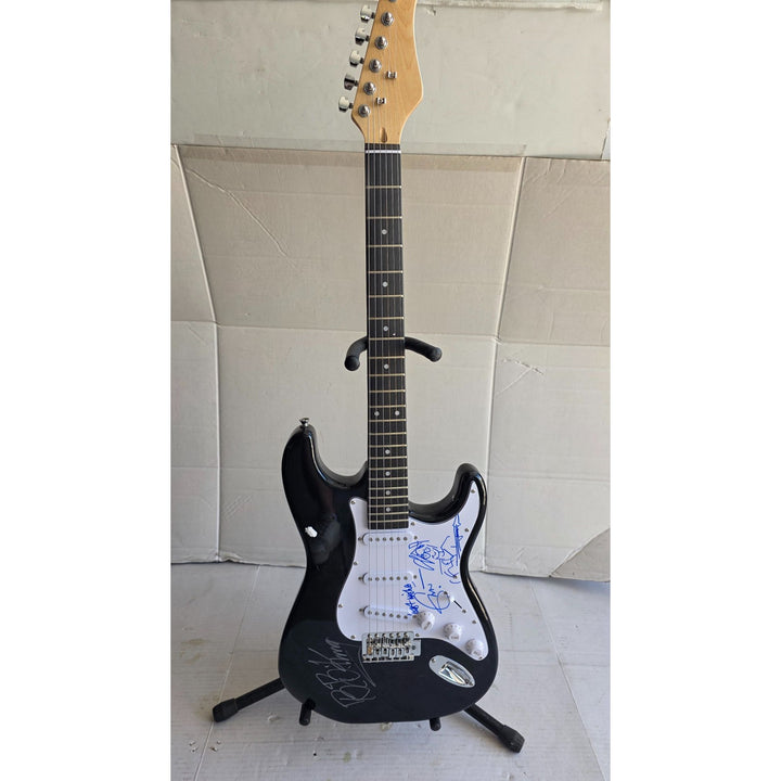 BB King & Eric Clapton, Fender Stratocaster electric guitar signed with proof.