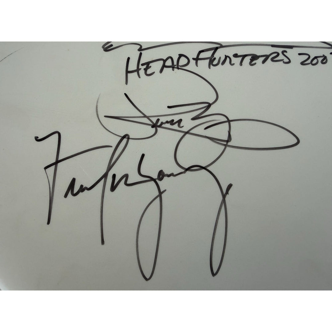 the kentucky headhunters one-of-a-kind drumhead signed.