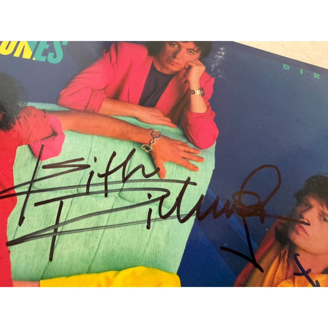 Rolling Stones " Dirty Work" original lp signed with proof Mick Jagger, Keith Richards, Bill Wyman, Charlie Watts
