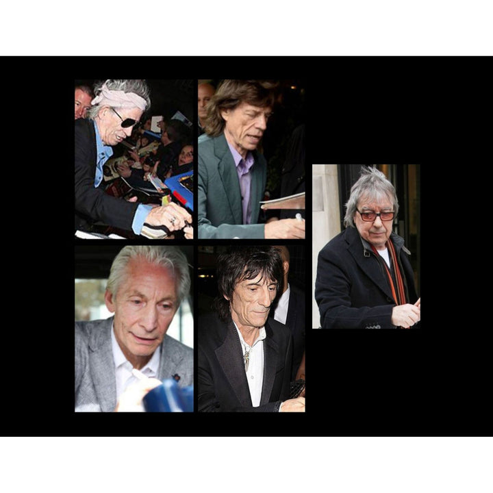 Rolling Stones " Dirty Work" original lp signed with proof Mick Jagger, Keith Richards, Bill Wyman, Charlie Watts