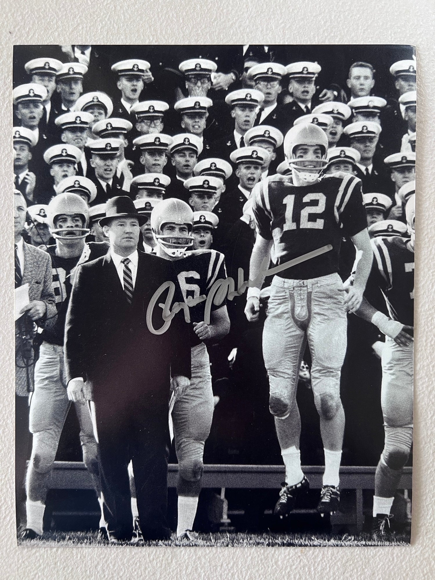 Roger Stabauch 8x10 photo signed