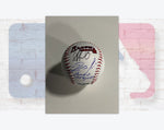 Load image into Gallery viewer, Ronald Acuna Jr., Ozzie Albies Atlanta Braves Rawlings MLB Baseball signed with proof &amp; free acrylic display case
