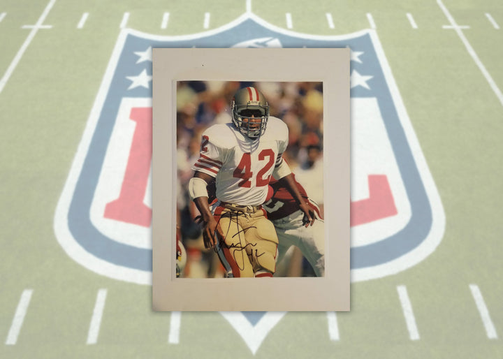 Ronnie Lott San Francisco 49ers 8x10 signed with proof