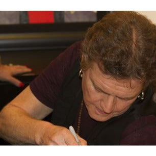 Rick Allen Def Leppard legendary drummer pair of drumsticks signed with proof.
