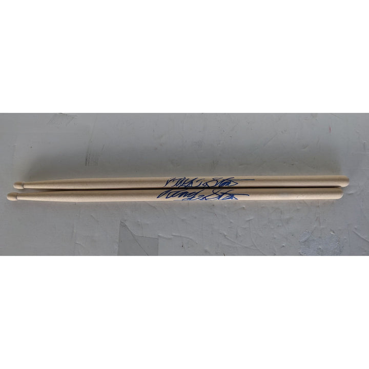 Ringo Starr The Beatles pair of drumsticks signed with proof