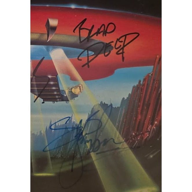 Boston "Don't Look Back" LP signed with proof.