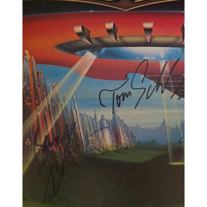 Boston "Don't Look Back" LP signed with proof.