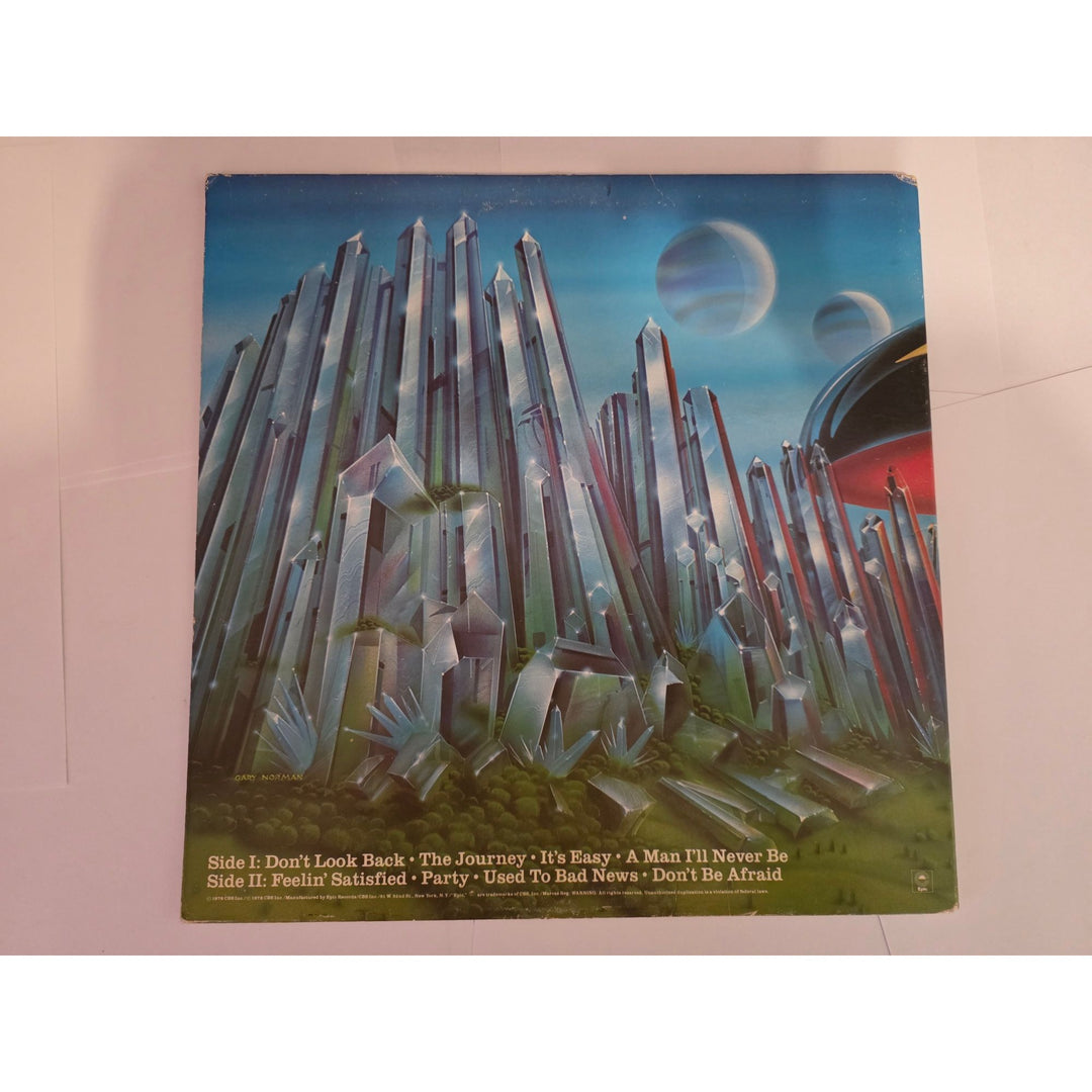 Boston "Don't Look Back" LP signed with proof.