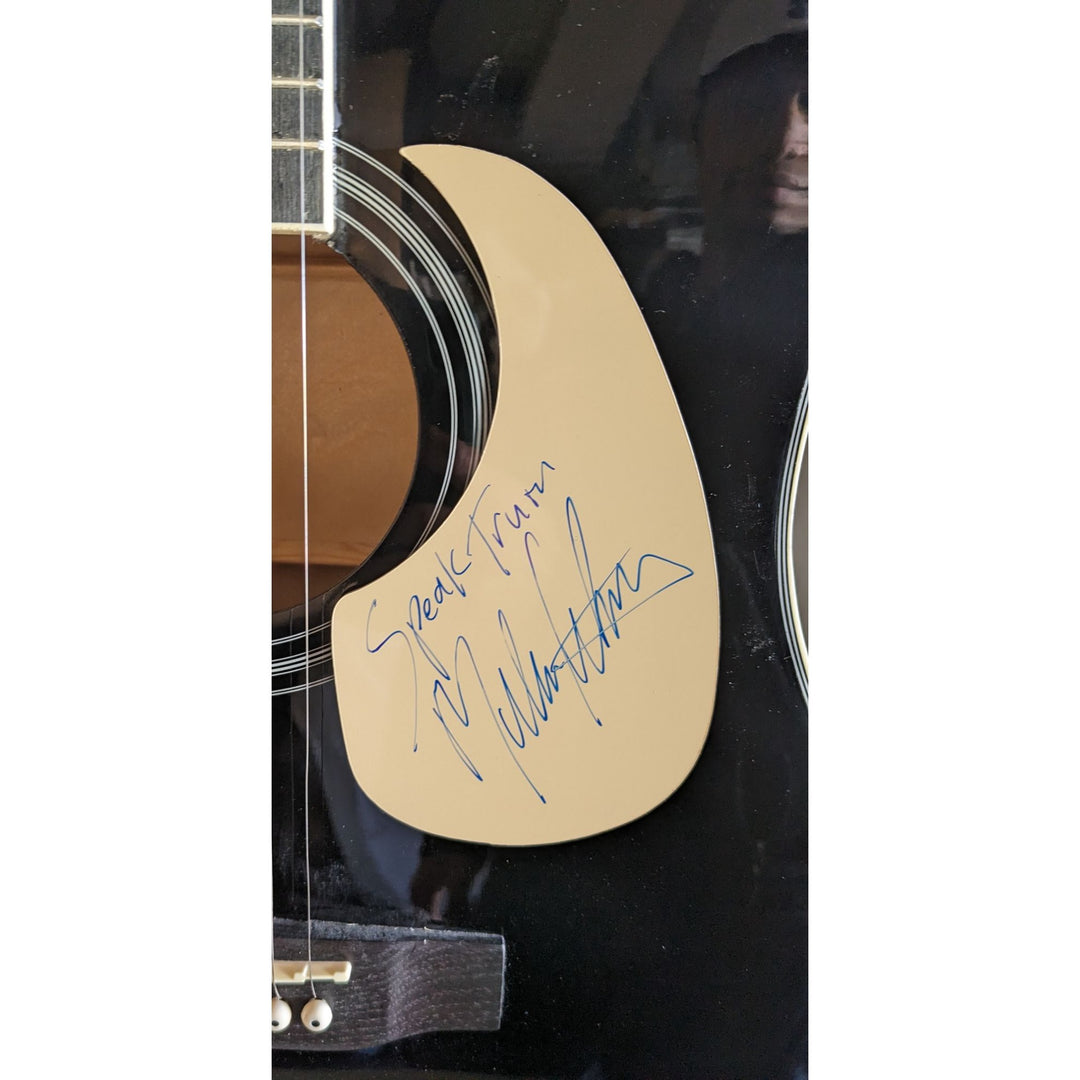 Melissa Etheridge 41' full size acoustic guitar signed with proof