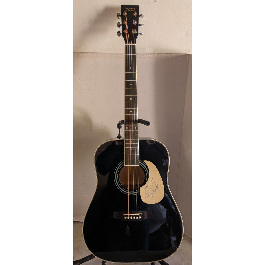 Melissa Etheridge 41' full size acoustic guitar signed with proof