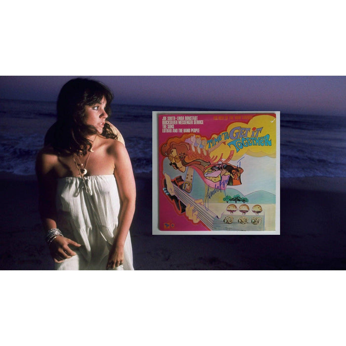 Linda Ronstadt "Time to get it together" original album LP signed