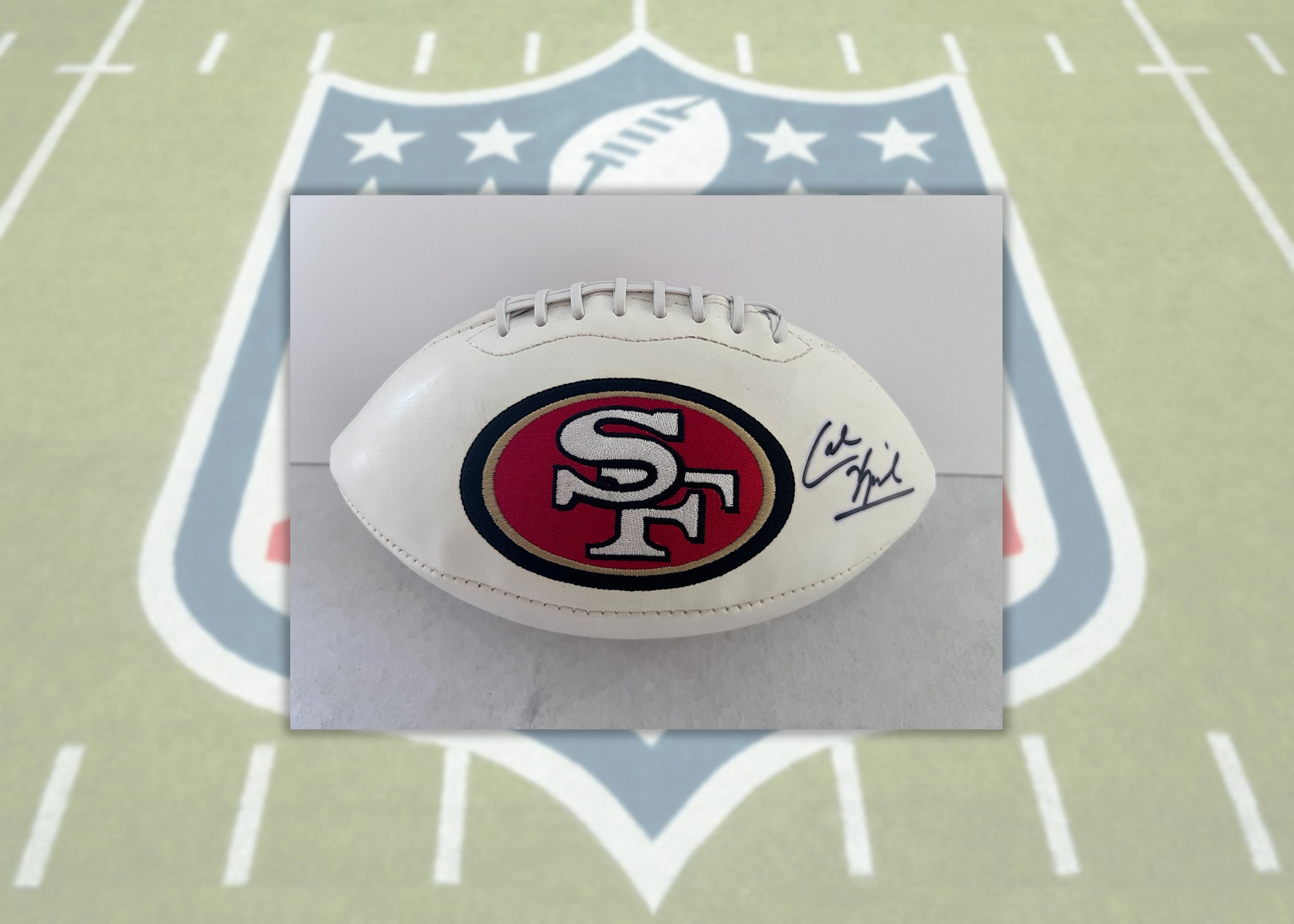 San Francisco 49ers Colin Kaepernick full size football signed