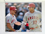 Load image into Gallery viewer, Shohei Ohtani and Mike Trout 16x20 photograph signed with proof
