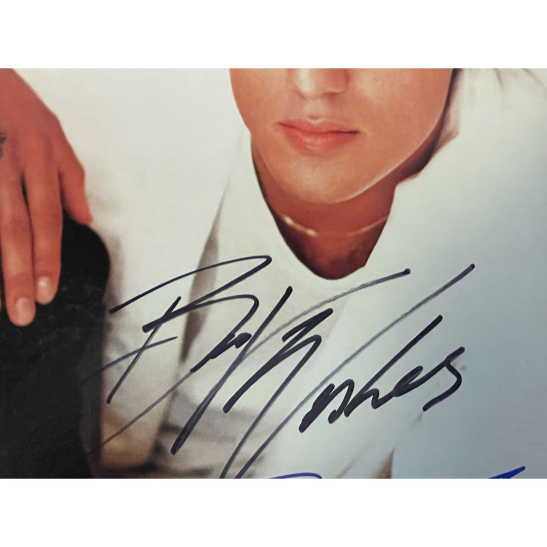 Wham make it big George Michael Andrew ridgeley original LP signed with proof..