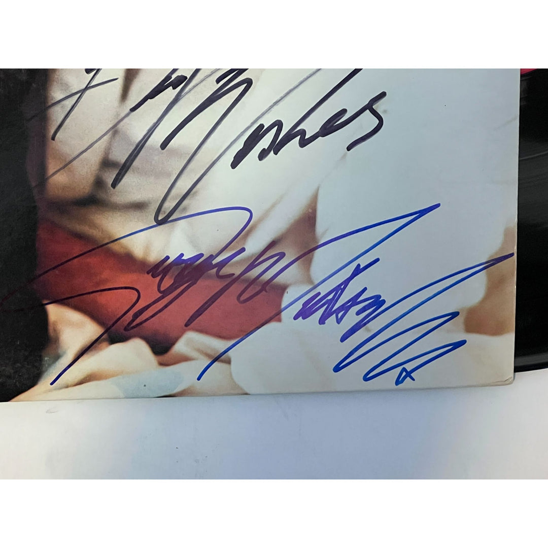 Wham make it big George Michael Andrew ridgeley original LP signed with proof..