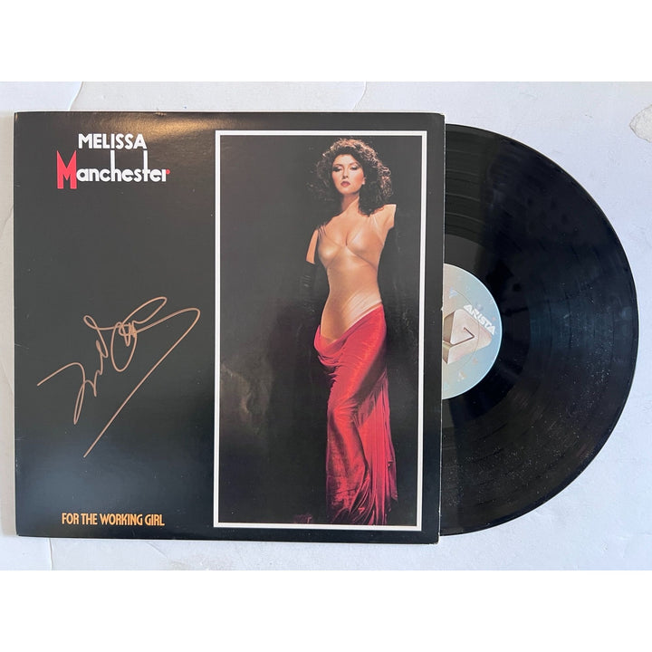 Melissa Manchester For the Working Girl original LP signed