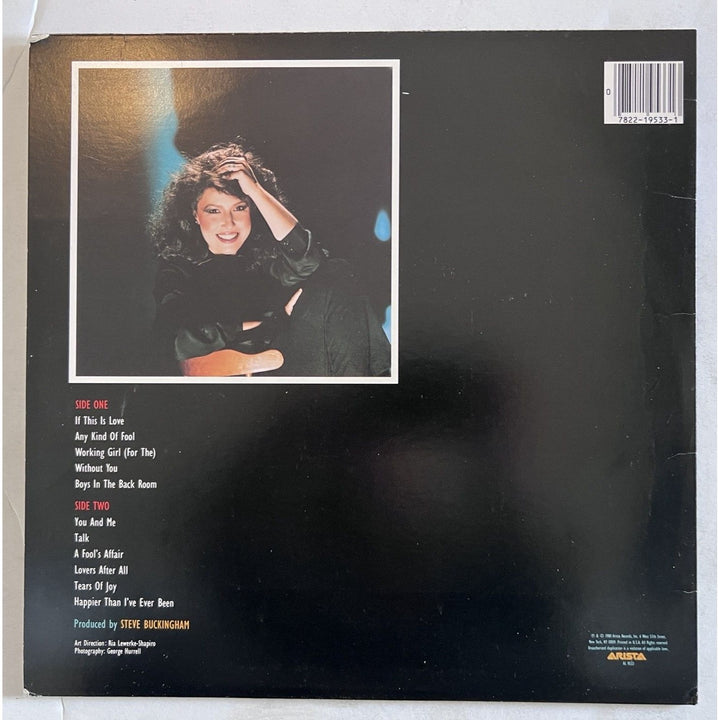 Melissa Manchester For the Working Girl original LP signed