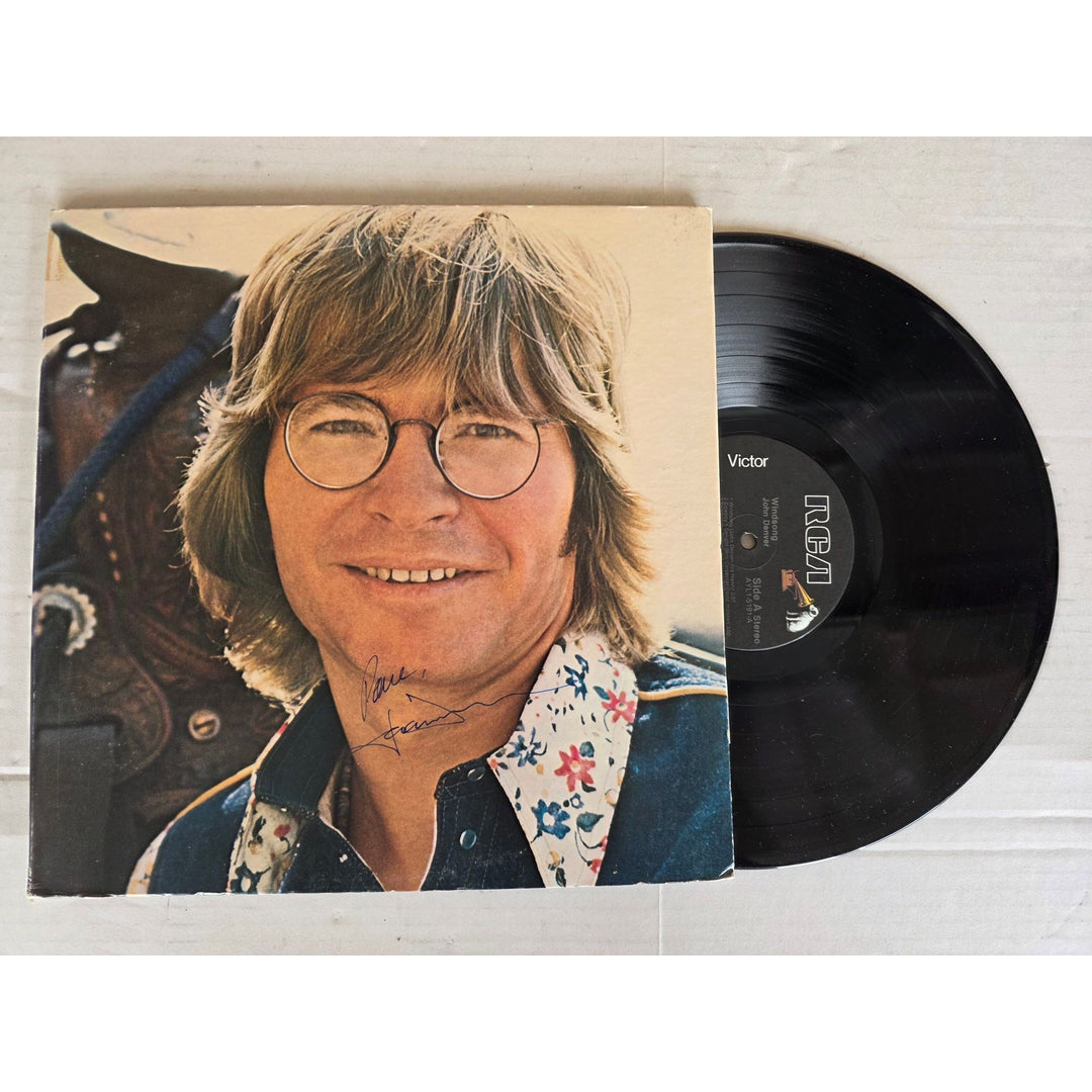 John Denver ''Windsong'' LP signed with proof.