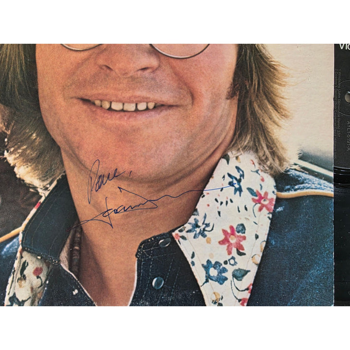 John Denver ''Windsong'' LP signed with proof.
