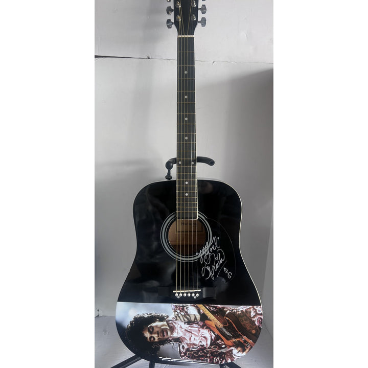 Prince One of A kind  full size acoustic guitar signed with proof